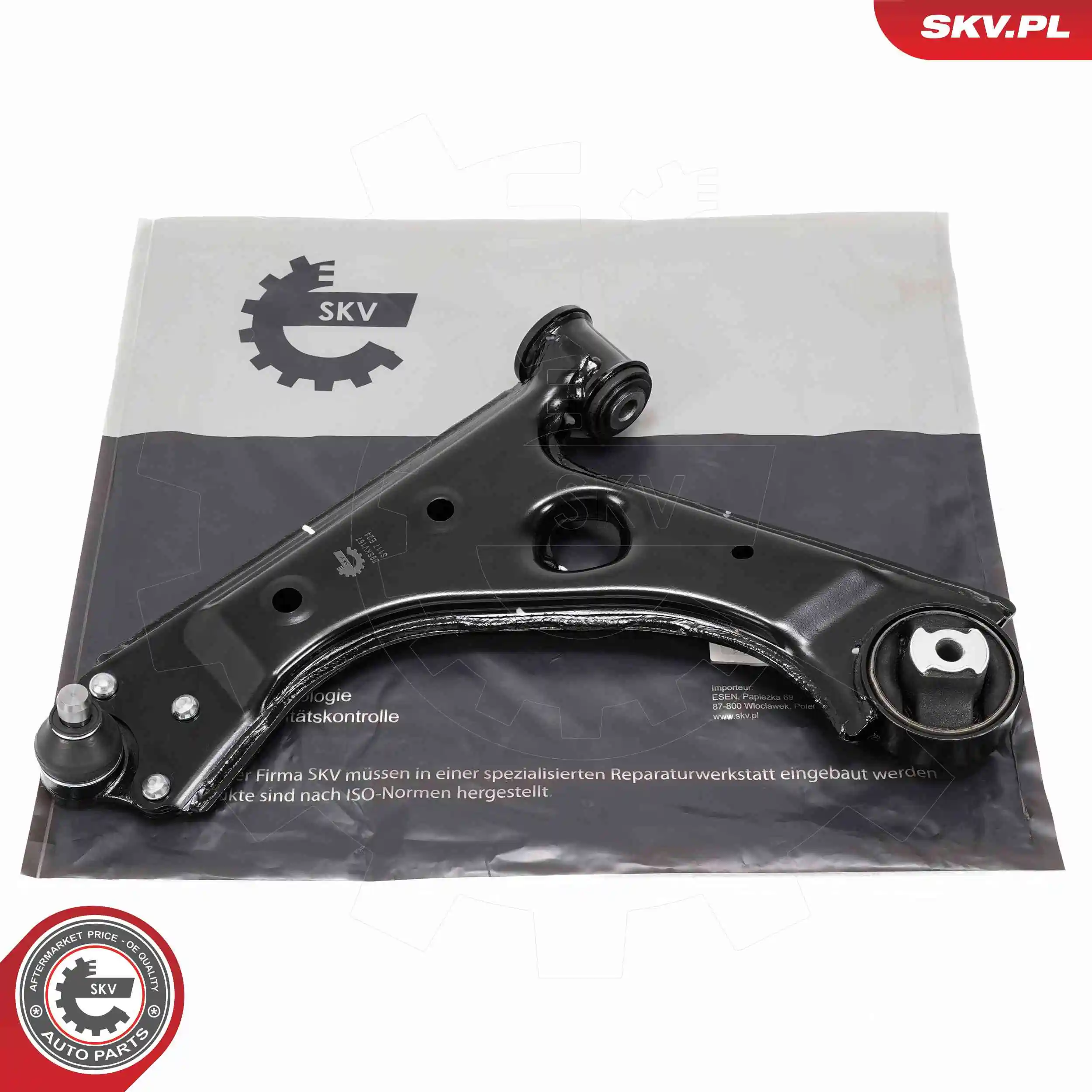 Control/Trailing Arm, wheel suspension